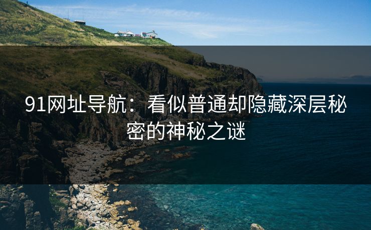 91网址导航：看似普通却隐藏深层秘密的神秘之谜